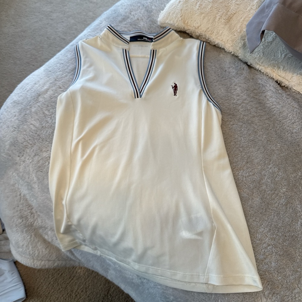Ralph Lauren gold top size small